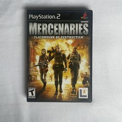 Mercenaries Playground Of Destruction Ps2 PlayStation 2
