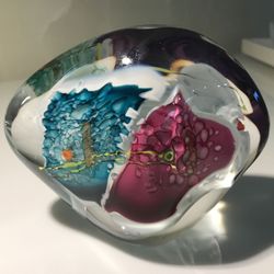 Decorative Glass Paperweight 