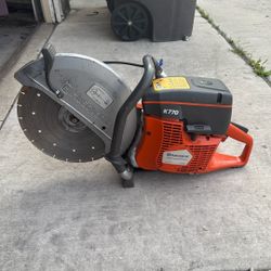 Use Normal Wear Beautiful ConditionK770 Husqvarna Gas cut Off Saw