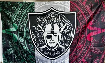 Raiders Mexico Flag 5ftx3ft $25 Firm On Price