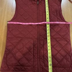 Mens Banana Republic Vest Red Size Small