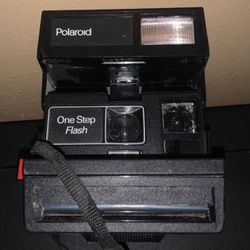 Vintage Polaroid One Step Flash Film Camera