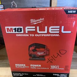 Milwaukee M18 FUEL 18V Lithium-Ion Brushless Cordless Jig Saw (Tool-Only)