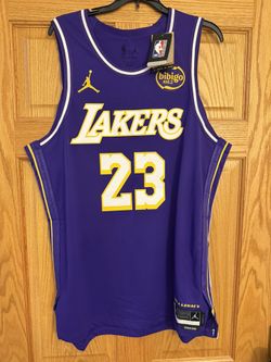 LeBron James Statement 2026 Jordan Lakers Jersey