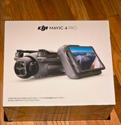 Brand new DJI Mavic 4 Pro Drone with 512GB Creator Combo with rc pro 2 controller