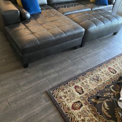 Ashley’s Sofa With ottoman