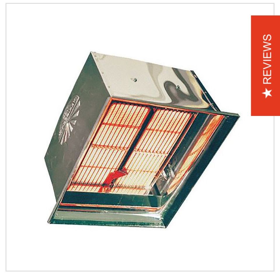 Radiant heater commercial space natural gas