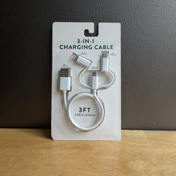 VIVITAR. 3 - IN - 1 CHARGING CABLE