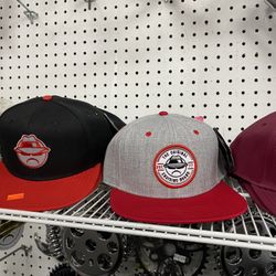 Lowrider Caps Red Black Blue Wine Two tone  Derby Fedor Straw Hats Charlie Brown Shirts 