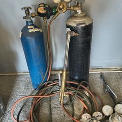 Oxy/Acetylene Set Up
