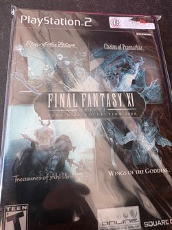 PS 2 Final Fantasy XI video game