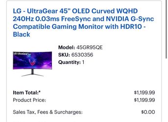 Gaming monitor
