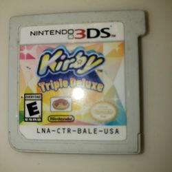 Nintendo 3ds Game Kirby Triple Deluxe 