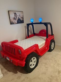 Kids jeep bed