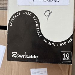 Free Rewritable CDs With Sleeve Covers