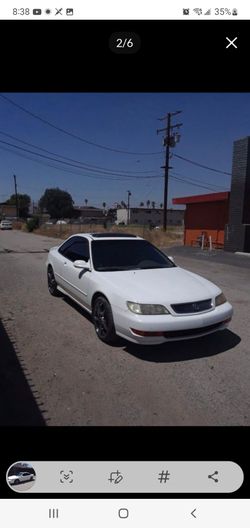 Acura CL White 2-Door Coupe