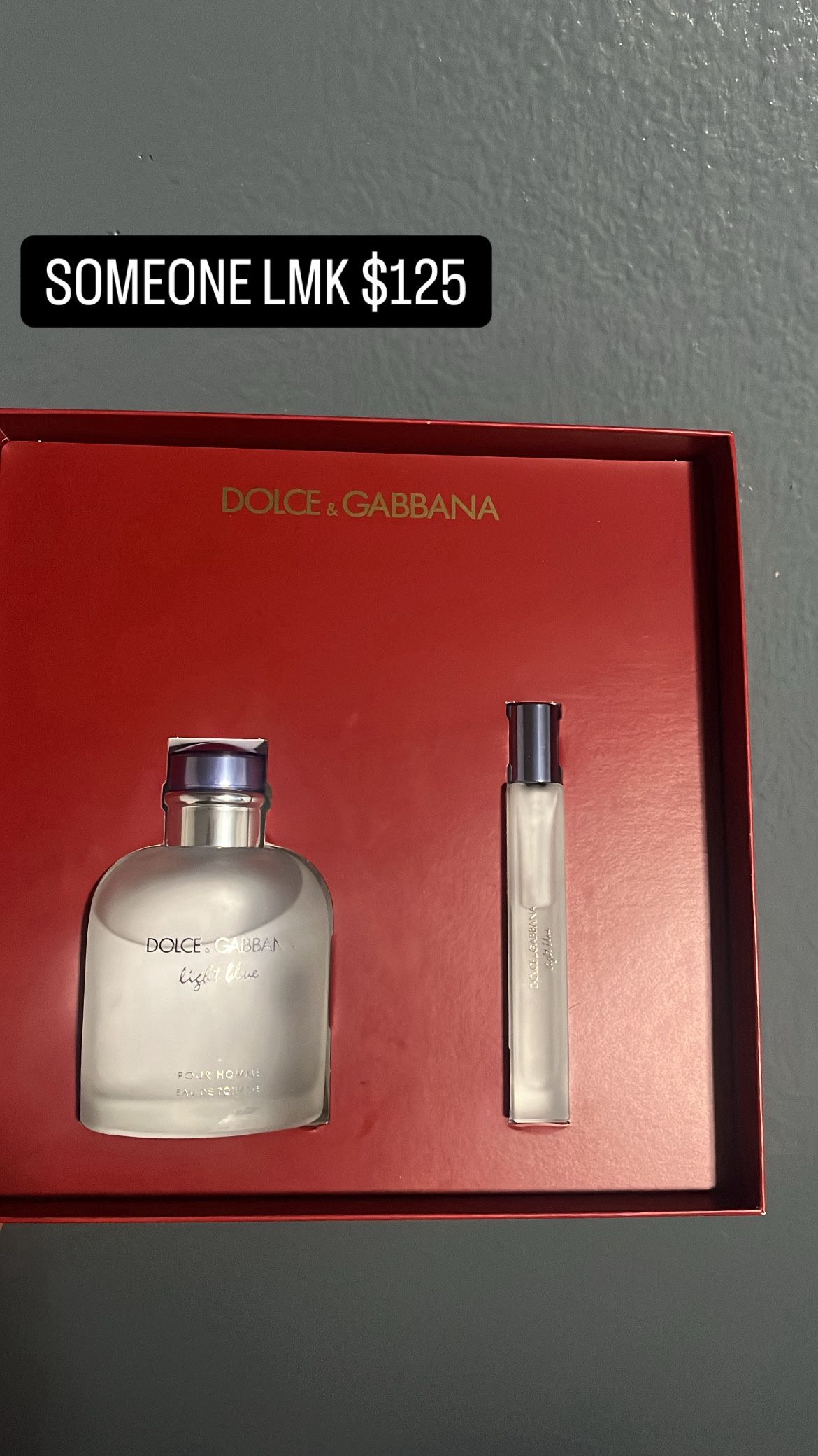 Dolce Gabbana Cologne Set
