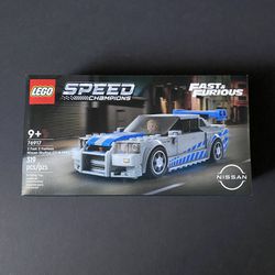 LEGO Speed Champions Fast N Furious Nissan Skyline GT-R R34 Paul Walker!