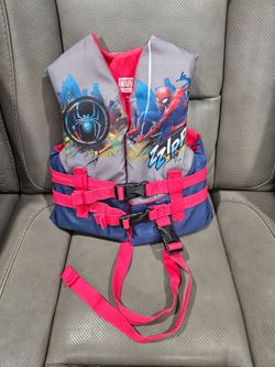 Life Jacket Vest Spider Man Marvel Child