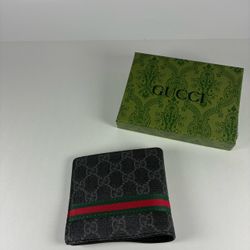 GG monogram pattern wallet