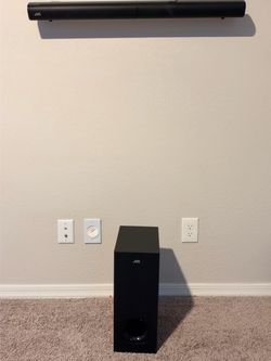 JVC SOUNDBAR WITH SUBWOOFER FOR SALE