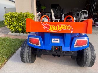 Hot wheels power ride on