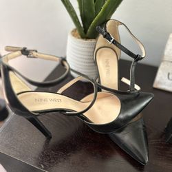 Black Nine West High Heels