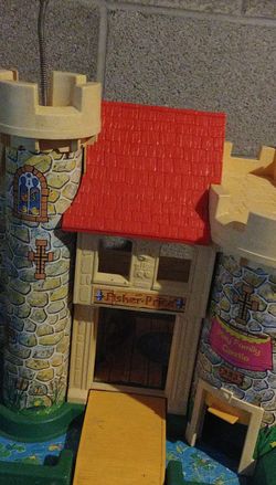 Vintage fisher price castle and others 1970s?