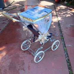 Vintage Baby Stroller Darling Baby Shower Decoration Hedstrom Co. Excellent Condition