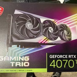 Nvidia RTX 4070 Ti 12gb