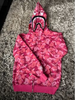 Pink bape jacket