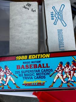Baseball cards (complete sets and many almost complete)