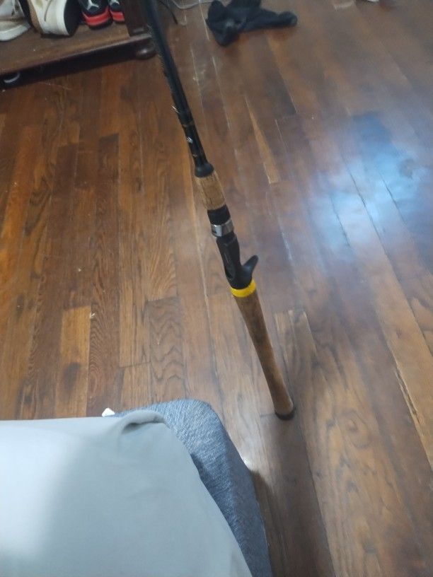 Wooden Fishing Pole