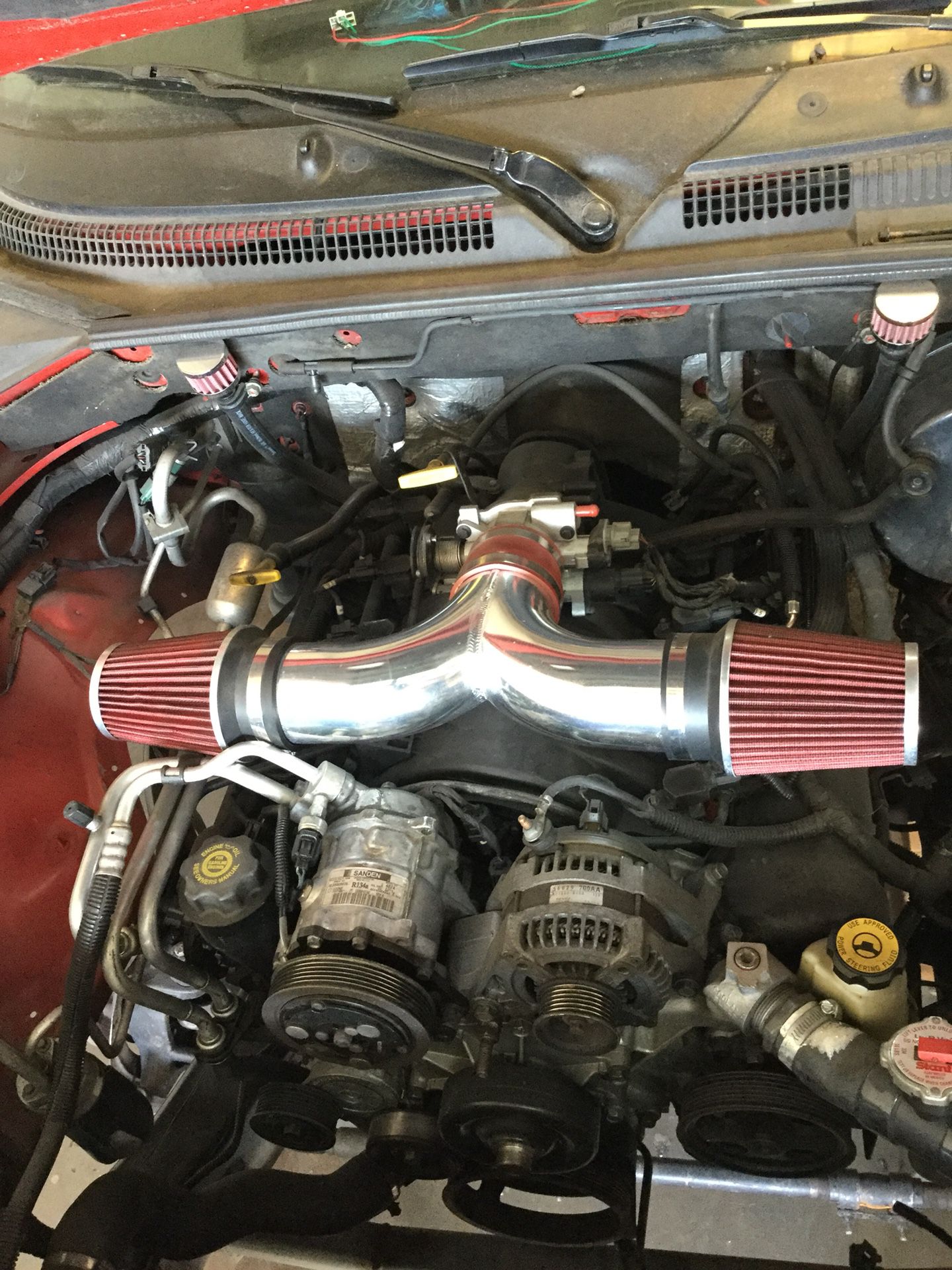 Dodge 4.7 motor and transmission