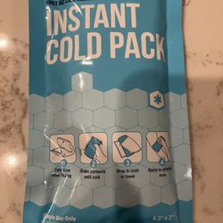 Box Of Disposable Instant Cold Packs