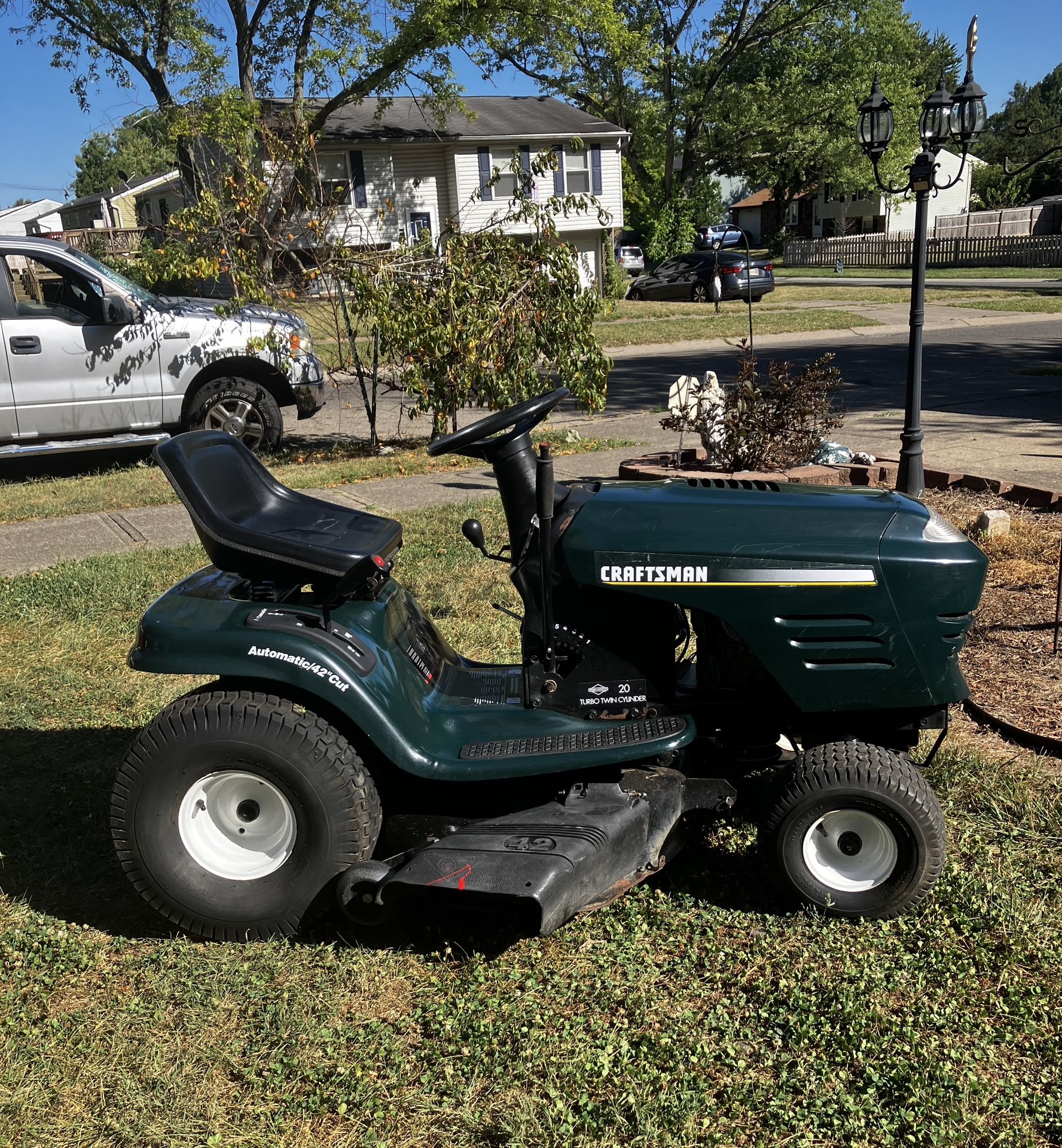 Craftsman Riding mower 42” Cut