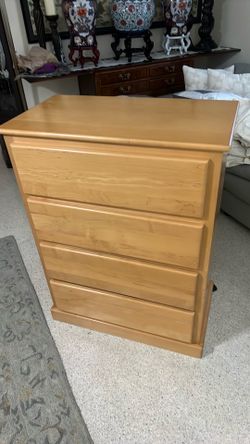 Four drawer dresser- all wood