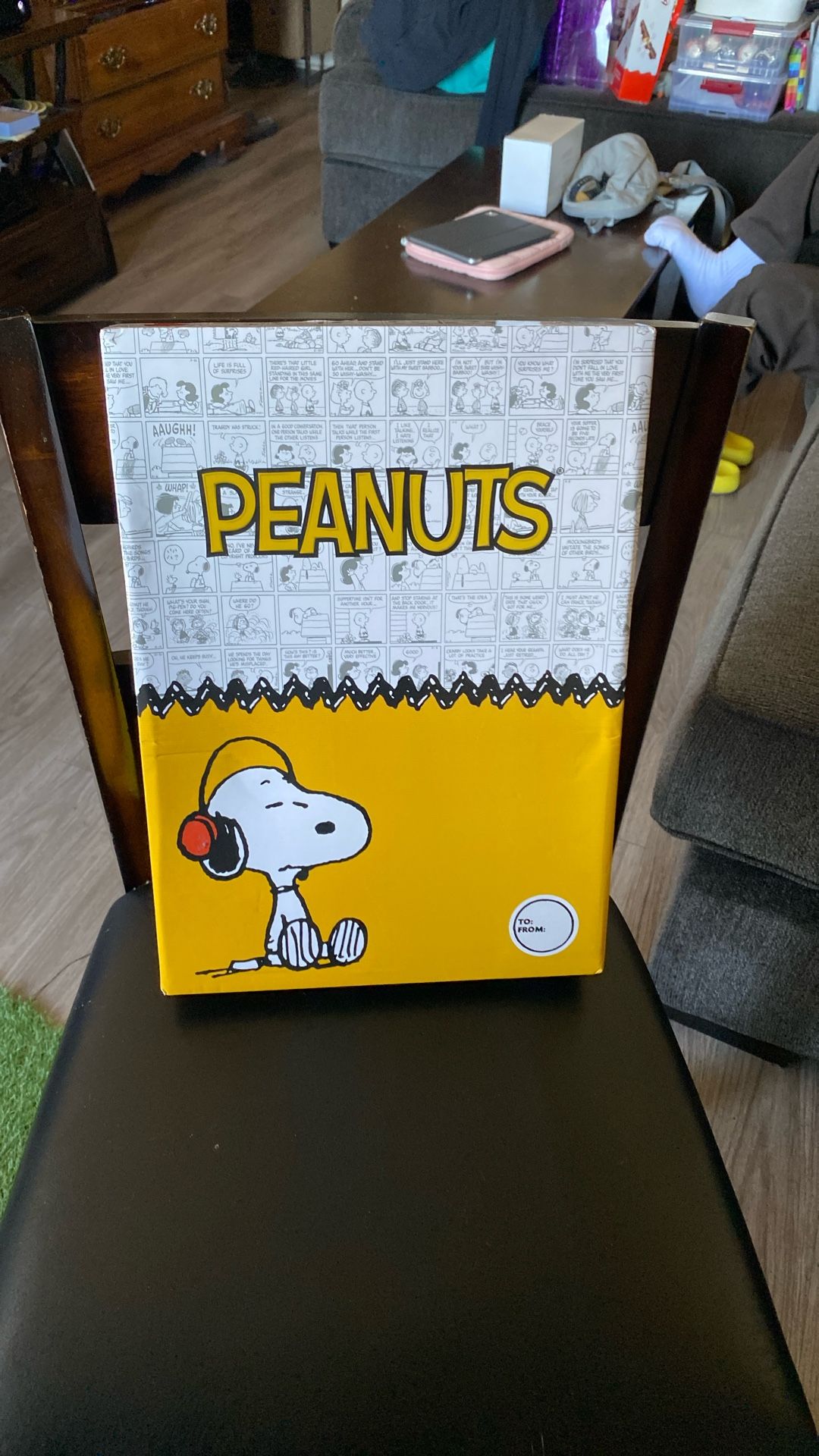 Brand New PEANUTS Brown Sweatshirt