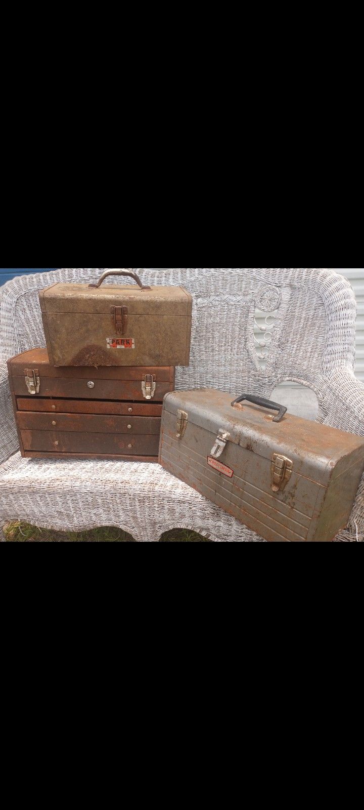 Antique Toolboxes 