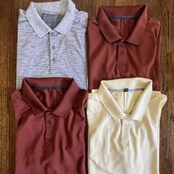 LIKE NEW Lululemon 4 Pc Polo Golf  Shirt XXL ( NWT $400) 