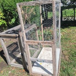 2 Secured Boxes With Chicken Wire / Custom Builds Available Also
