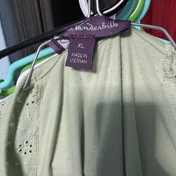 Light Green Blouse 