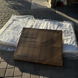 Folding Rollaway Guest Bed with 5" Mattress, Twin New 