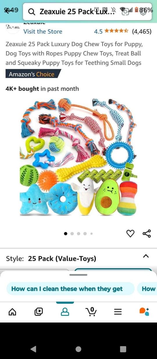 Puppy Toys