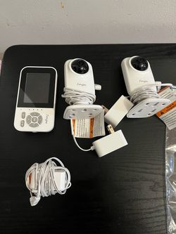 Simyke E28 Dual Camera Baby Monitor with 2.8" Parent Screen
