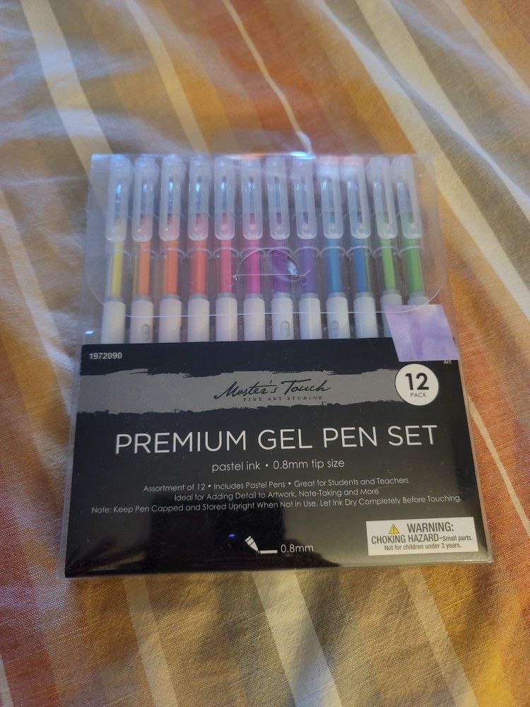 Master's Touch Pastel Gel Pen Set