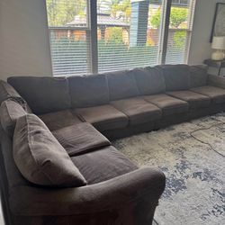 nice big comfortable couch 