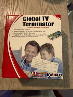 KWorld Global TV Terminator Deluxe PCI Card