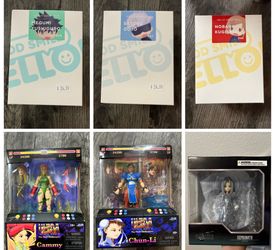 Funkos, Figures, and Plushies