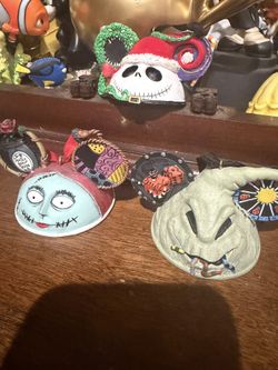 3  Nightmare Before Chritmas Ornaments 150 For 3 Pcs 